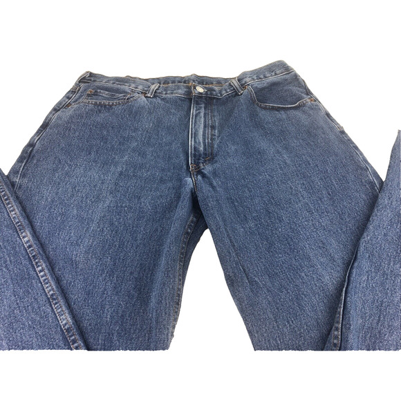 Levi's 550 Men's Jeans 38 x 34 Y2K Regular Fit Straight Leg Blue Denim Stonewash - Picture 3 of 14